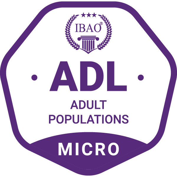 Adult Populations badge