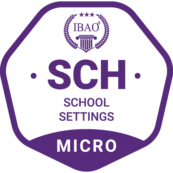 School Settings badge